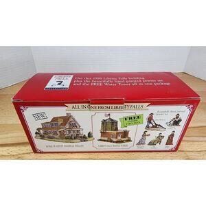 Liberty Falls All In One WATER TOWER/HOME OF ANABELLE PHILLIPS/5 Pc Pewter Set